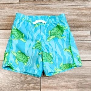 Baby Gap Turtle Swim Trunks - Size 12-18M